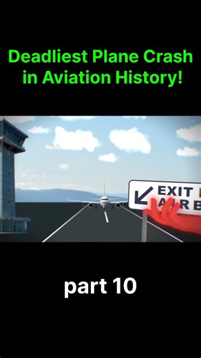 Storywise_t on Instagram: "Deadliest Plane Crash in Aviation History! Credit - zem tv (YouTube) . . . . . #knowledge #interestingfacts #educationalreels #instareels #trendingreels"