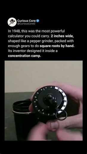 The Calculator From a Concentration Camp