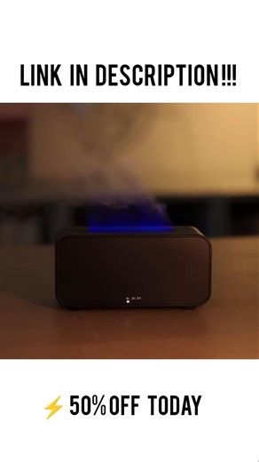Timing Simulation Aroma Diffuser Usb Household Flame Humidifier #shorts #viral #products #usa