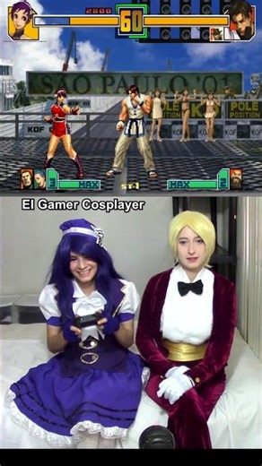 Athena vs Kim #KOF2001