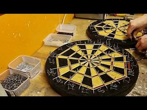 - DartsXL - Making the dartboards - Clip