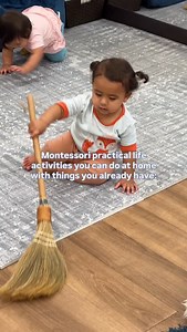 Montessori practical life activities you can actually do at home: 👉 Dressing yourself — bring out a pile of clothing items. Try to choose a variety: some with zippers, some with buttons, some with velcro. Let your child practice zipping, buttoning, attaching 👉 Unscrewing and replacing lids — unscrewing a replacing the cap of a toothpaste tube is a great example of this. Level two: get the toothpaste on the toothbrush 👉 Matching socks from the laundry. Level two: folding the socks 👉 Snack pre