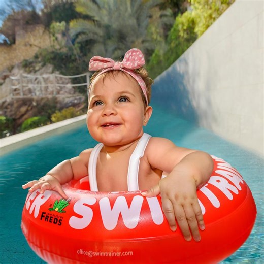 FREDS SWIMTRAINER Classic Red | Swim Learning Device for Babies - TikTok Shop