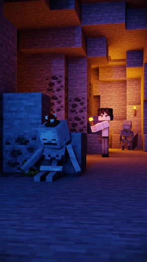 Minecraft Skeleton Meme Animation