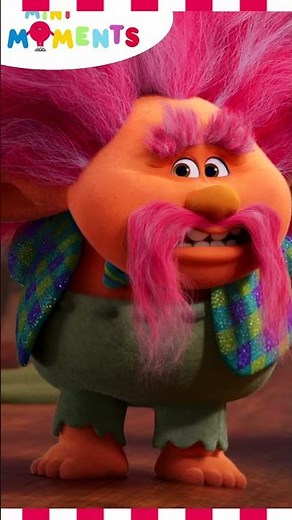 You Have A Brother?! 🫢| Trolls Band Together | Mini Moments #trollsbandtogether #shorts #minimoments