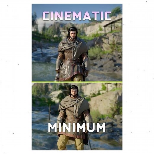 Crimson Desert | Minimum vs Cinematic Graphics | PC Gameplay | 4K