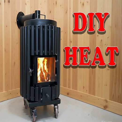 DIY heating stove from cast iron batteries 3 IN 1!Millions of people do not know this knowledge | Genius Hands DIY