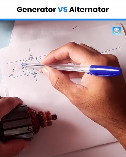 150K views · 2.8K reactions | Generator VS Alternator . . #viralvideo #science #engineering #3DAnimation #LifeAda | LifeAda | Facebook