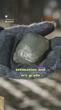 Geologists' role in mining viability. Why we need P. Geos and QP?