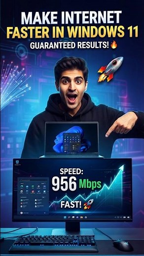 Make Internet Faster in Windows 11 🚀