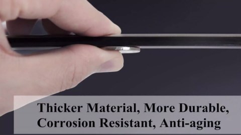 2015-2019 Tape-On Side Window Visor Deflectors Rain Guards for Subaru Outback Dark Tinted Protectors 2016 2017 2018