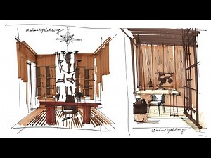 ✍️How to Draw Fast? My Top 6 Tips on Quick Interior Sketching
