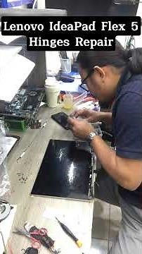 Lenovo IdeaPad Flex 5 Hinges Repair #laptoprepair