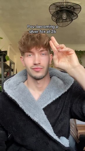 Becoming a silver fox at 26 😳 let’s change that Using @clairolcolor @clairol_uk_ire hair dye in dark brown Are we preferring before or after? 🤔 #hairdye#haircare#hairfail#clairol#hairbleach#bleach#silverfox#grey#goinggrey | Sebbyjon