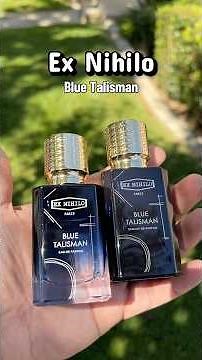 Ex Nihilo Blue Talisman Extrait review and comparison to EDP. #perfume #fragrance