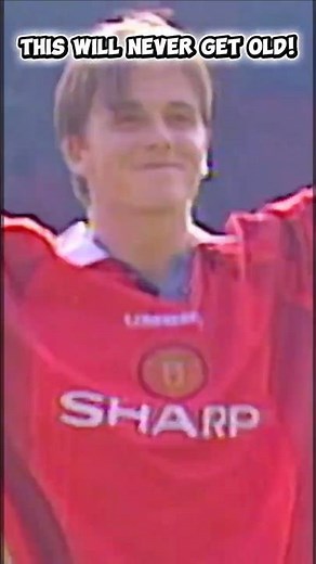 ⚽ David Beckham's audacious strike left the football world speechless!
