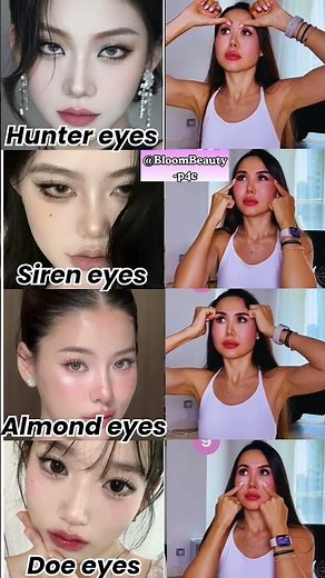 Which Eye Type Instantly Changes Your Face? 😳 Hunter vs Siren vs Doe vs Almond 👀✨