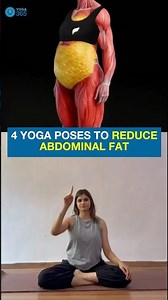 4 Best Yoga Poses to Reduce Abdominal Fat | Belly Fat Loss Yoga for a Stronger Core