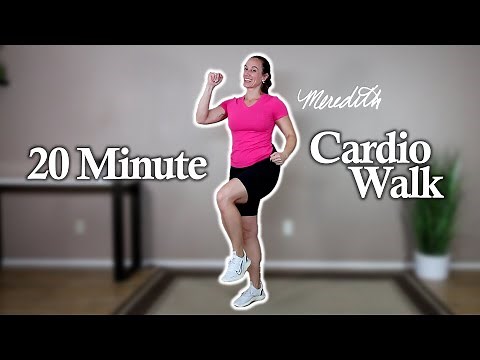 20 Min. Low Impact Cardio Walking Workout For Beginners and Seniors (IWT Interval Walking Training)