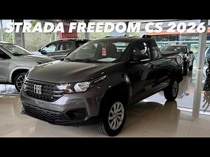 REVIEW FIAT STRADA SINGLE CABIN FREEDOM 2026 - THE + COMPLETE SINGLE CABIN VERSION OF THE STRADA!!
