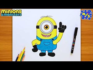 How to Draw Minion And Monsters