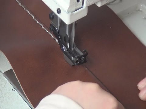 204-370 Heavy duty upholstery sewing machine for topstitching leather sofas and furniture