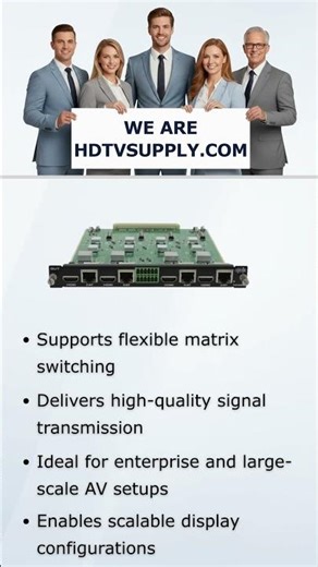 Wolfpack 1080p 40x160 HDMI Matrix Switcher with Video Wall Function over CAT6 to 450 Feet