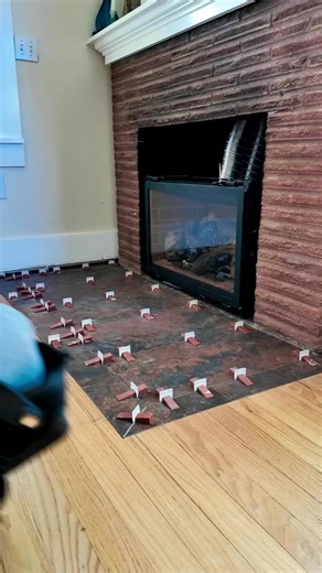 “Removing Tile Leveling Clips 🔨 Clean Finish!”Satisfying moment! Removing tile leveling clips to reveal a perfectly even floor. Every detail matters for a professional result.📍 Oregon projects Tu | Mr.Strickland