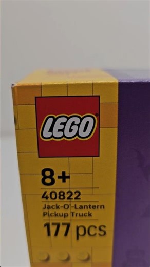 LEGO 40822 Jack-O'-Lantern Pickup Truck box preview