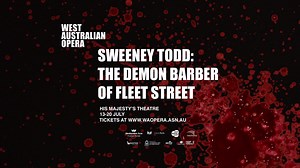 Sweeney Todd: The Demon Barber of Fleet Street hits the stage at His Majesty's Theatre, Perth in less than a month! Book your tickets: https://www.ptt.wa.gov.au/venues/his-majestys-theatre/whats-on/sweeney-todd/?&premove=Y&promo=3047 | West Australian Opera