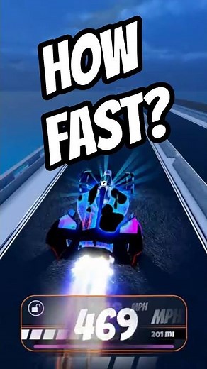 HOW FAST IS JAILBREAKS FASTEST VEHICLE?!?! #roblox #jailbreak #robloxjailbreak #viral #fyp #gaming