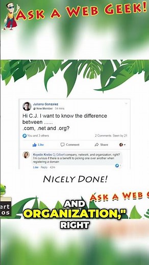 .COM vs .NET vs .ORG: Domain Name Guide!