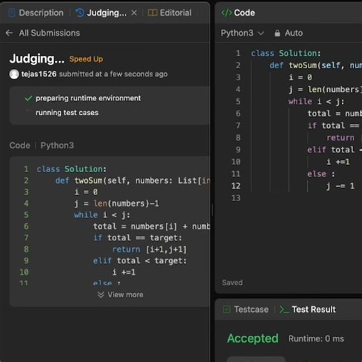 LeetCode 167: Two Sum II (Sorted Array) | Two Pointers Explained in Python | DSA Interview Prep