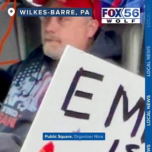 ICYMI: Videos and photos have surfaced of an incident in Wilkes-Barre on Saturday, October 18, during the 'No Kings' protest, where 52-year-old Michael Kolarik was arrested and charged with making terroristic threats. READ MORE: https://fox56.com/news/local/footage-surfacing-of-armed-confrontation-at-no-kings-protest-in-wilkes-barre-10-21-2025 | FOX56 WOLF TV