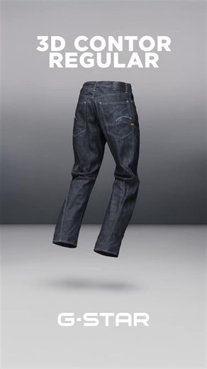 Engineered for power moves. Denim that bends, kicks, and flexes with your anatomy. | G-STAR