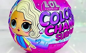 LOL 惊喜娃娃color change 全新变色系列首拆～