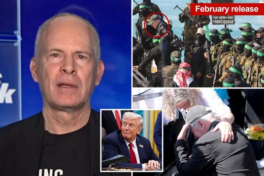 Freed American hostage Keith Siegel thanks Trump for saving his life, remains hopeful for remaining captives