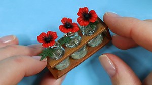 14M views · 52K reactions | Miniature stand for plant from polymer clay\ Doll house | Sweetminidollhouse | Facebook