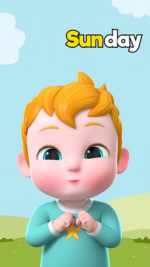 2.6M views · 56K reactions | Sunday Monday Song. #kids #baby #rhymes #toddler #Children #preschool #animation #nurseryrhymes #KidsEducation #KidsSongs #kidsmusic #nunutv | NuNu Tv Nursery Rhymes | Facebook