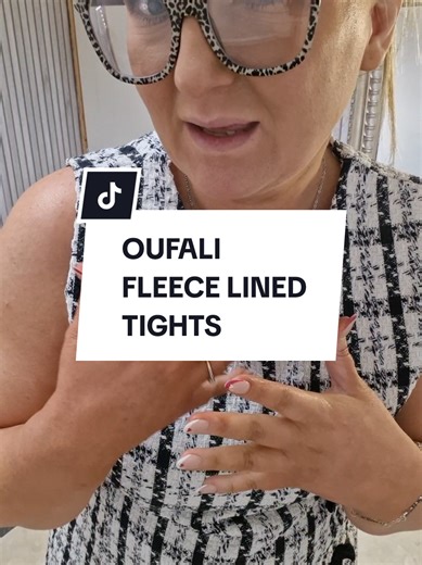 OUFALI Fleece Lined Tights for Ultimate Comfort