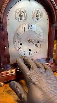 Setting a Quarter-Chiming Mantel Clock Without Self-Correction