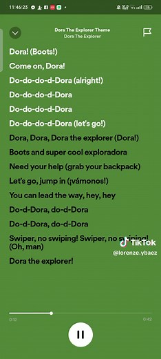 Dora the Explorer Theme Song Lyrics