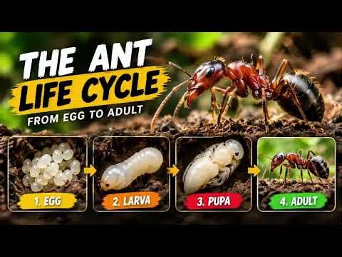 The Ant Life Cycle: From Egg to Adult | UntamedMicro