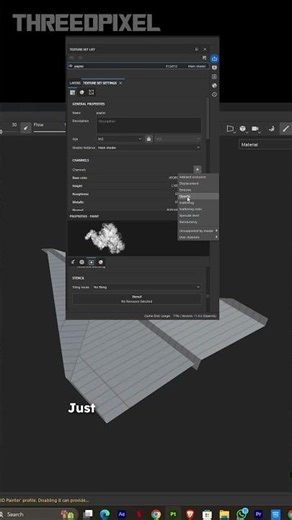 Alpha Opacity in Substance Painter