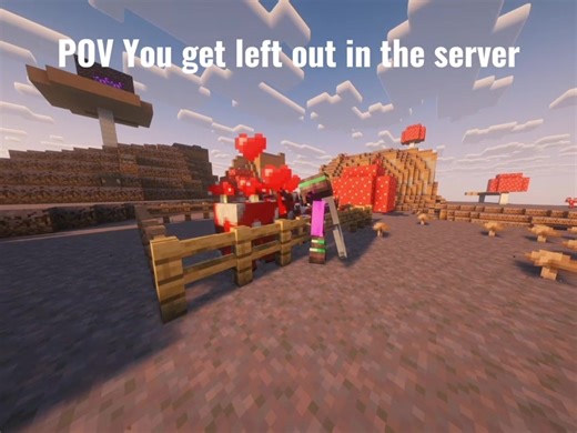 Minecraft Java SMP: Exploring Feelings of Being Left Out