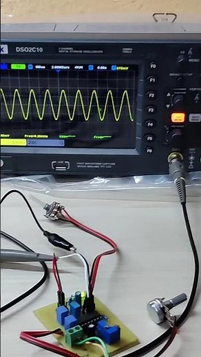 Diy Function generator using xr2206 ic