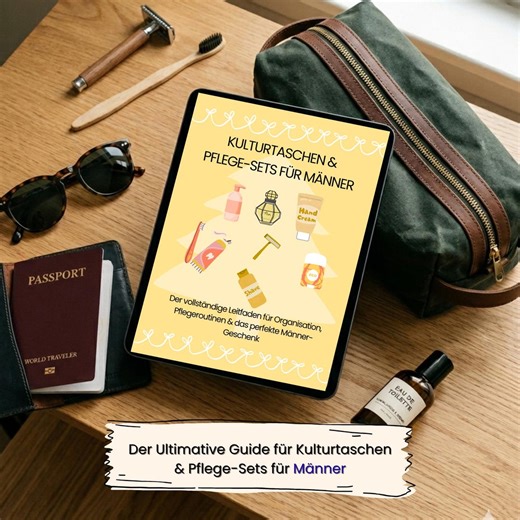 Men's Toiletry Bag & Grooming Kit Guide, Organization, Routines, Gift (PDF Download) - Etsy