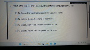 What is the purpose of a Speech Synthesis Markup Language (SSML... | Filo