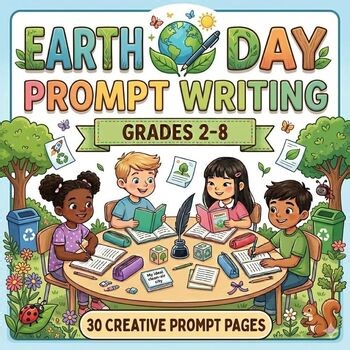 Protect the Planet Writing Prompts | Earth Day Activities for Grades 2–8