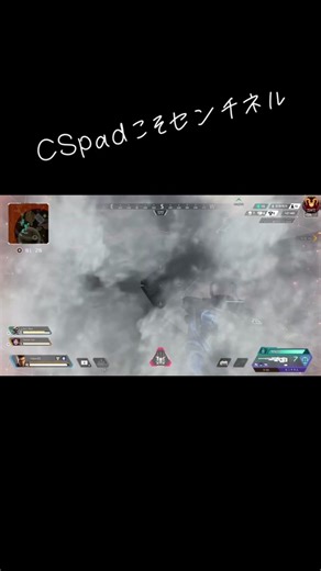 CSpadこそセンチネル‼️0.6で戦場を制せ。#apex #apexlegends #highlight #CapCut #SR